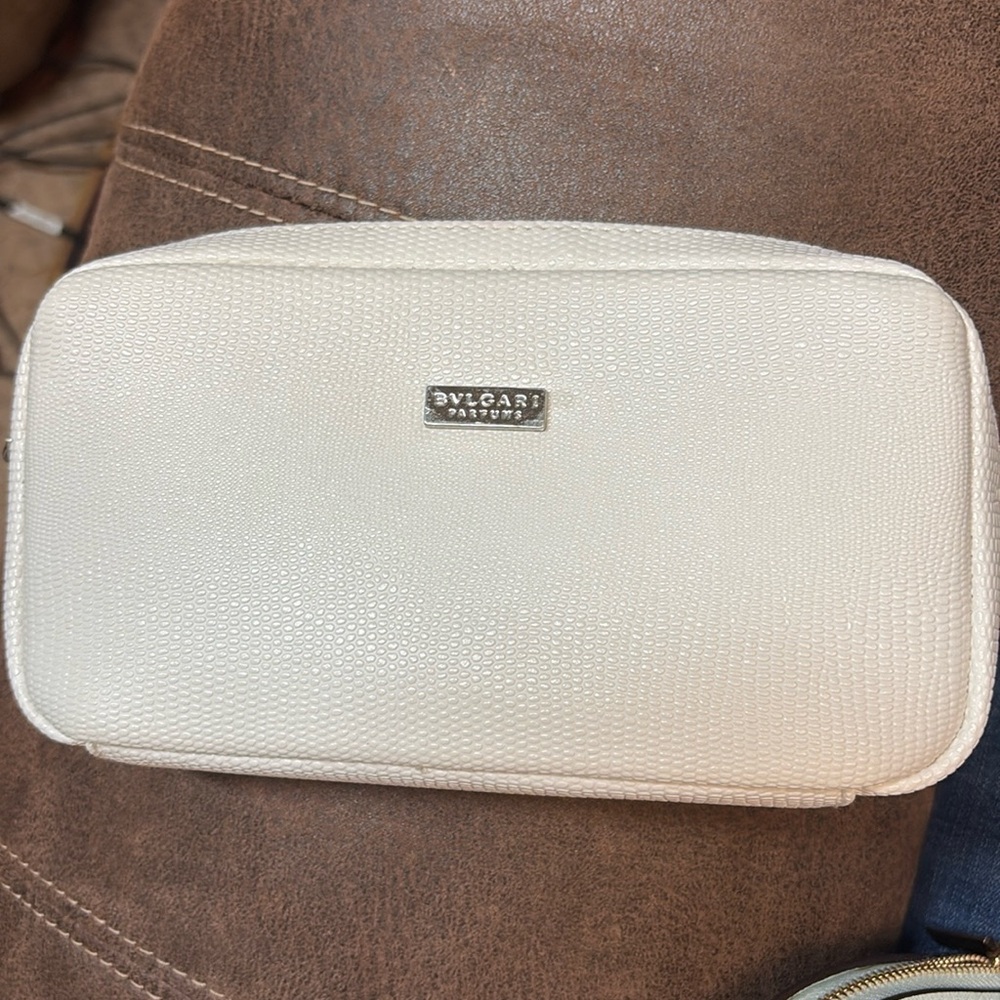 Bvlgari parfumes cosmetics bag